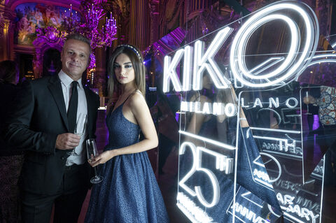  KIKO MILANO 25th Anniversary Party at Palais Garnier on October 24th 2022.